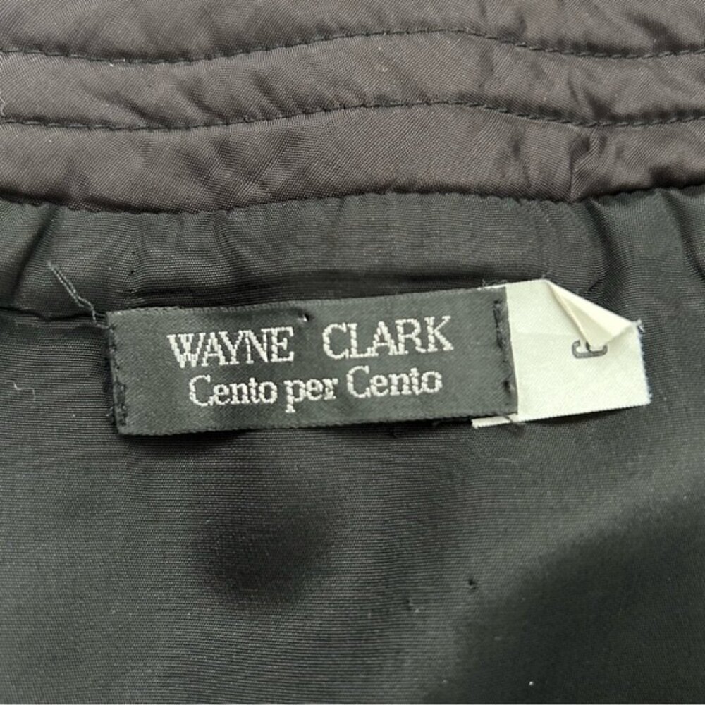 Vintage Wayne Clark Virgin Wool Wrap Skirt - Picture 9 of 10